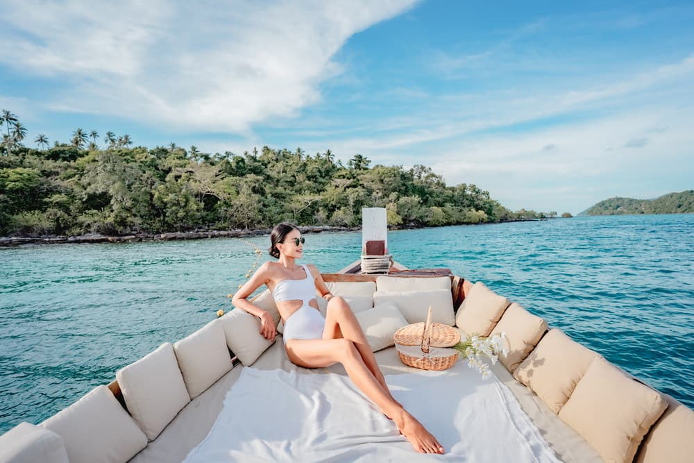 Blue Sea longtail boat tour in Phi Phi Islands, photo 10