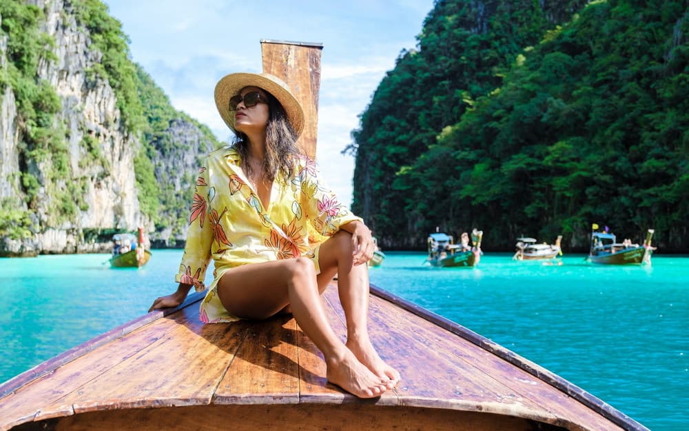 Blue Sea longtail boat tour in Phi Phi Islands, photo 18