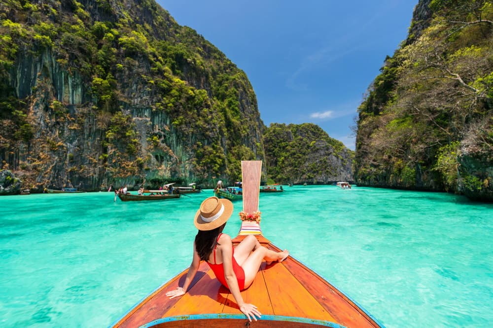 Blue Sea longtail boat tour in Phi Phi Islands, photo 21
