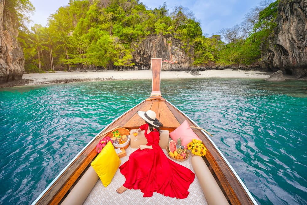 Blue Sea longtail boat tour in Phi Phi Islands, photo 22