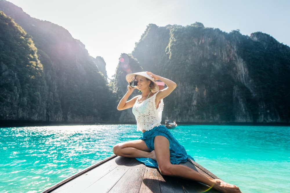 Blue Sea longtail boat tour in Phi Phi Islands, photo 3