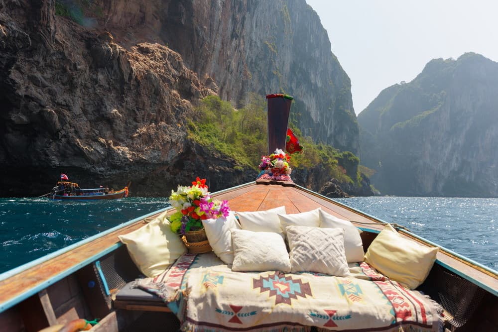 Blue Sea longtail boat tour in Phi Phi Islands, photo 30
